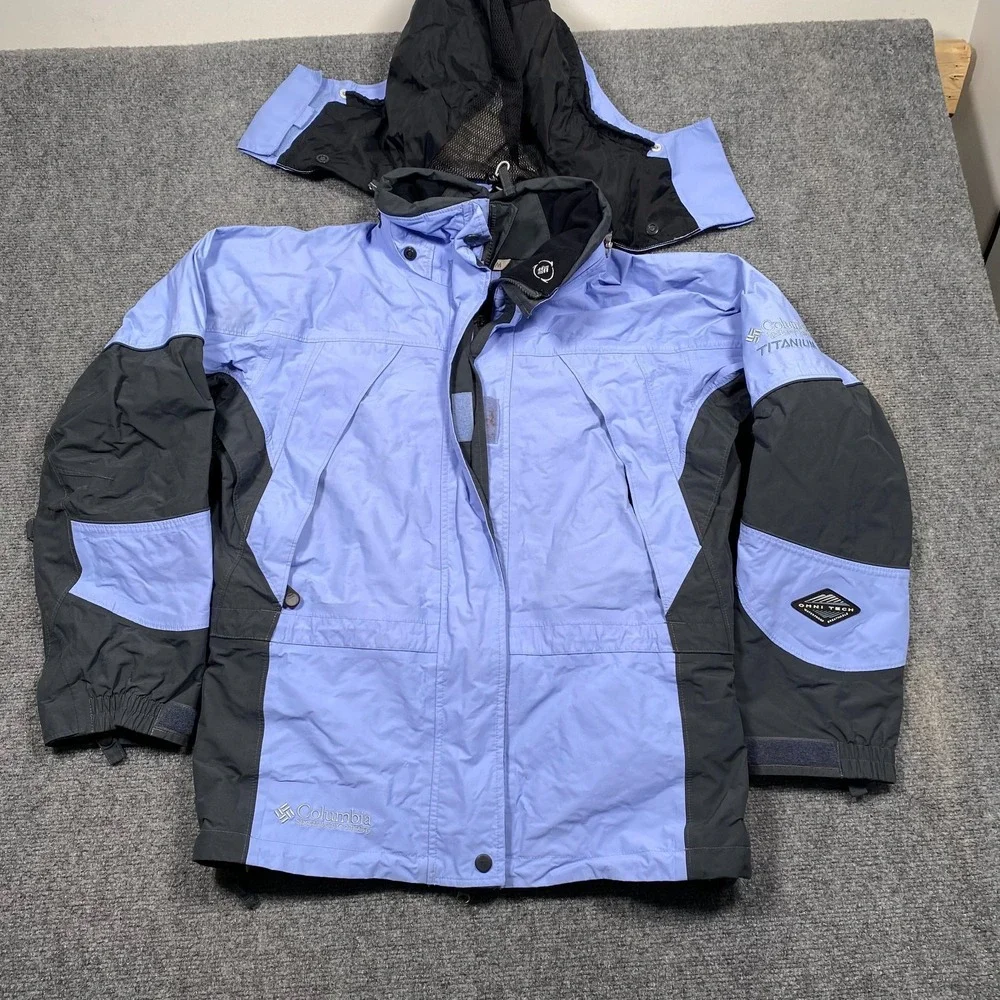 Vintage 90's Women's‎ Columbia Titanium Omni Tech Ski Snowboard Jacket Shell S